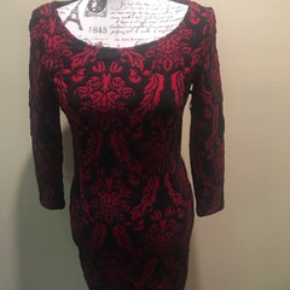 BB Dakota Long Sleeve Design Dress